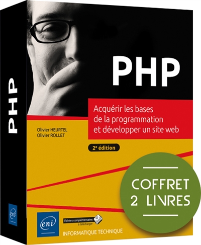 PHP : acquérir les bases de la programmation et développer un site web : coffret 2 livres