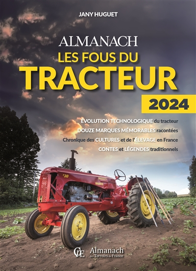 Almanach les fous du tracteur : 2024