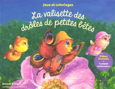 La valisette des Drôles de petites bêtes : jeux et coloriages
