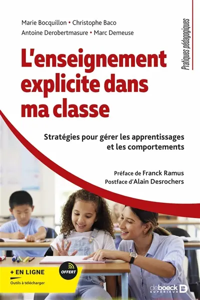 L'enseignement explicite dans ma classe : stratégies pour gérer les apprentissages et les comportements