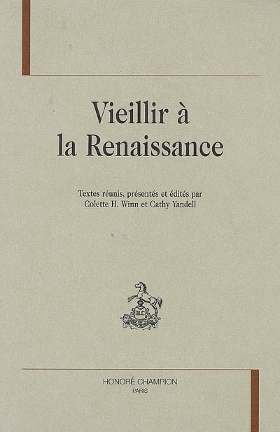 Vieillir à la Renaissance