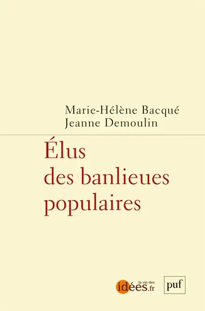 Elus des banlieues populaires
