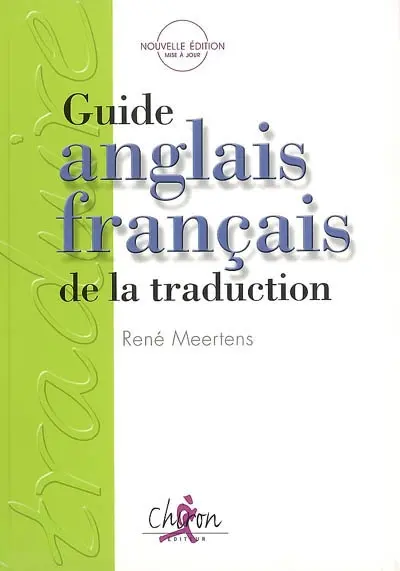 Guide anglais français de la traduction