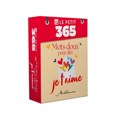 Mots doux pour dire je t'aime