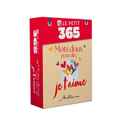 Mots doux pour dire je t'aime