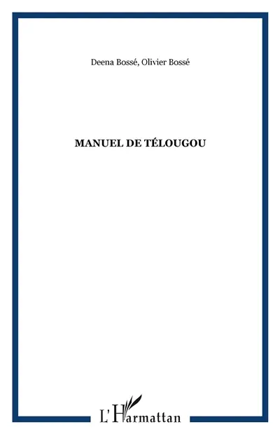 Manuel de télougou (Inde) : à l'usage d'un public francophone
