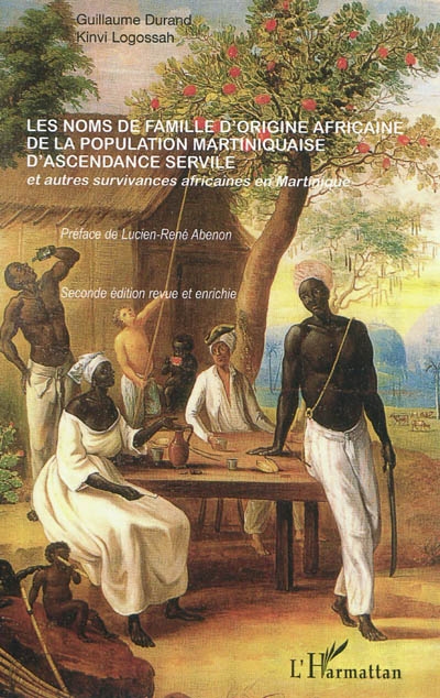Les noms de famille d'origine africaine de la population martiniquaise d'ascendance servile