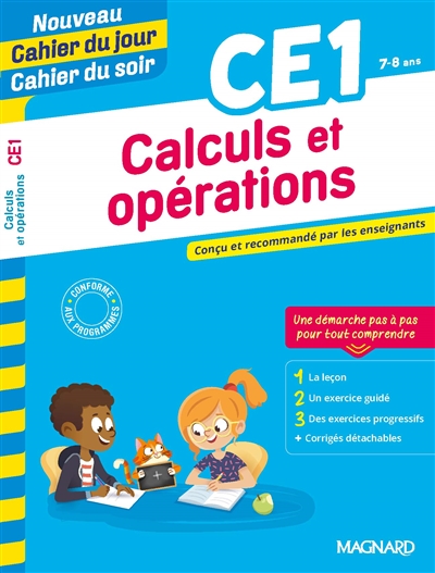 Calculs et opérations CE1, 7-8 ans