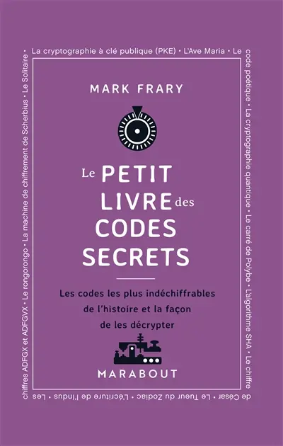 Le Petit livre des codes secrets : Les codes les plus indéchiffrables de l'histoire et la façon de les décrypter