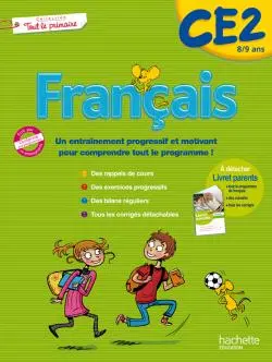 Français CE2, 8-9 ans : un entraînement progressif et motivant pour comprendre tout le programme !
