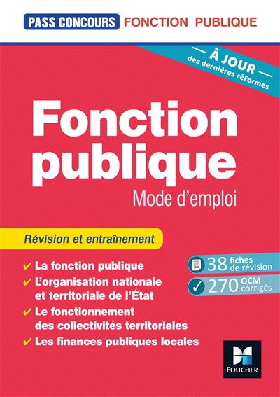 Fonction publique : mode...