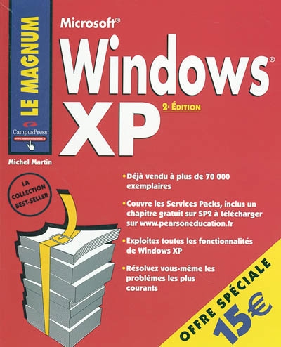 Microsoft Windows XP : couvre ses services packs