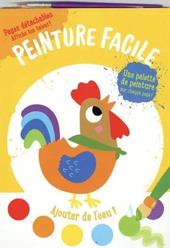 Peinture facile : le coq