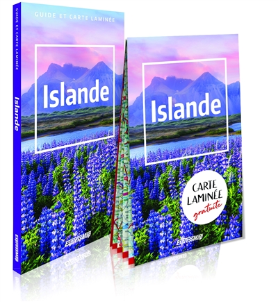Islande : guide et carte laminée