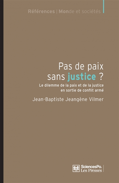 Pas de paix sans justice