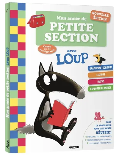 Mon année de petite section avec Loup : tout le programme pour une année réussie !