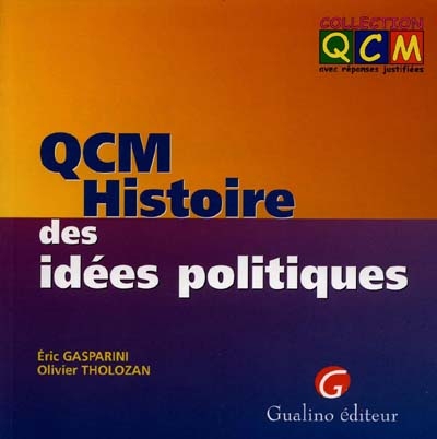 QCM Histoire des idées politiques