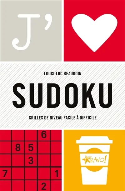 J'aime – Sudoku : 160 grilles relaxantes
