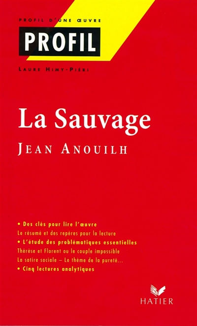 La Sauvage (1934), Jean Anouilh