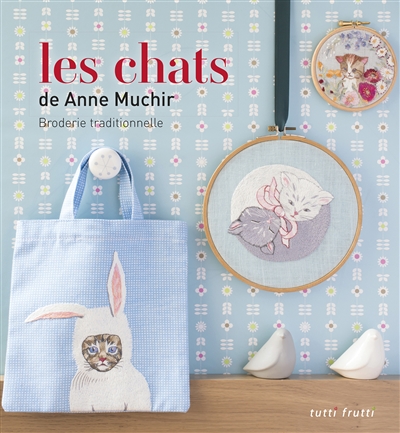 Les chats : broderie traditionnelle