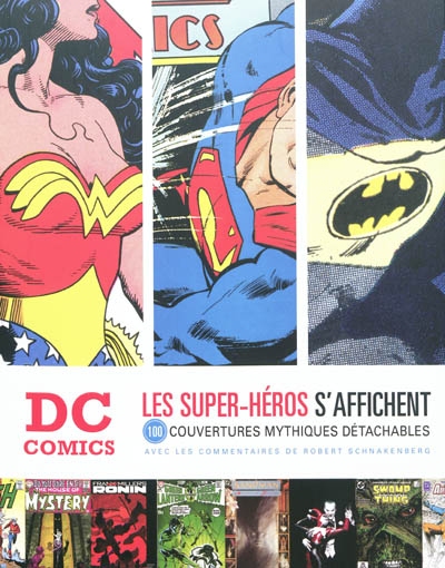 DC comics : les super-héros s'affichent : 100 couvertures mythiques détachables