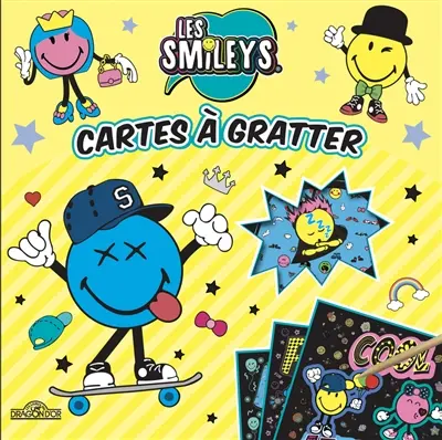 Les smileys : cartes à gratter 100 % fun