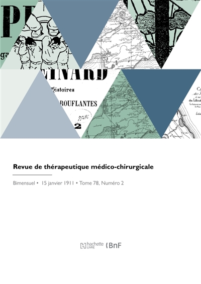 Revue de thérapeutique...