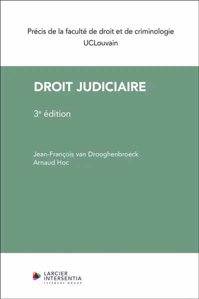 Droit judiciaire Droit judiciaire