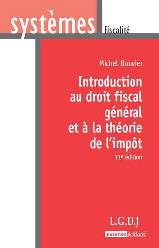 Introduction au droit fiscal et à la théorie de l'impôt