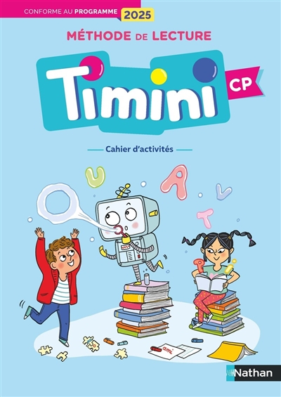 Méthode de lecture Timini CP : cahier d'activités