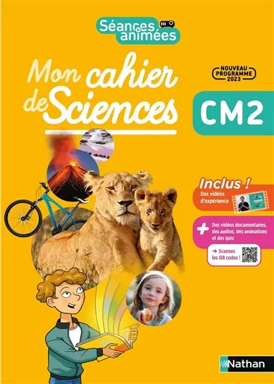 Mon cahier de sciences CM2