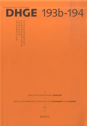 Dictionnaire d'histoire et de géographie ecclésiastiques. Vol. 33. Fascicule 193b-194