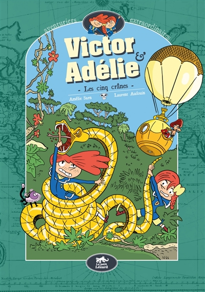 Victor & Adélie, aventuriers extraordinaires 2 Les cinq crânes