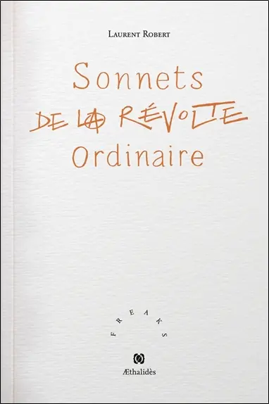 Sonnets de la révolte ordinaire