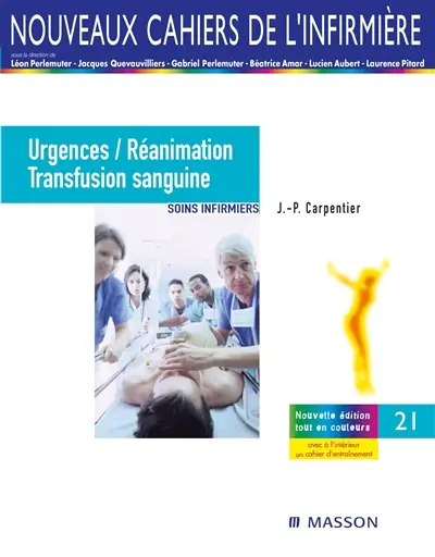 Urgences-réanimation, transfusion sanguine : soins infirmiers