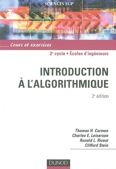 Introduction à l'algorithmique : cours et exercices