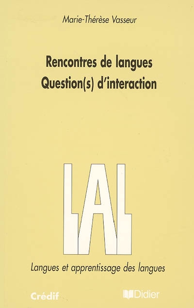 Rencontres de langues : questions d'interaction