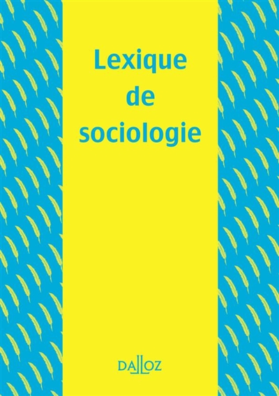 Lexique de sociologie