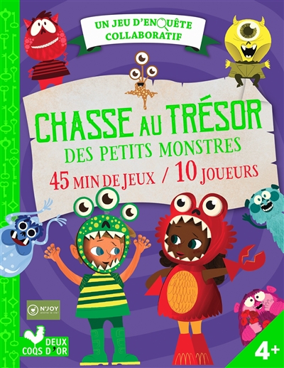 Chasse au trésor des petits monstres : 45 min de jeux-10 joueurs
