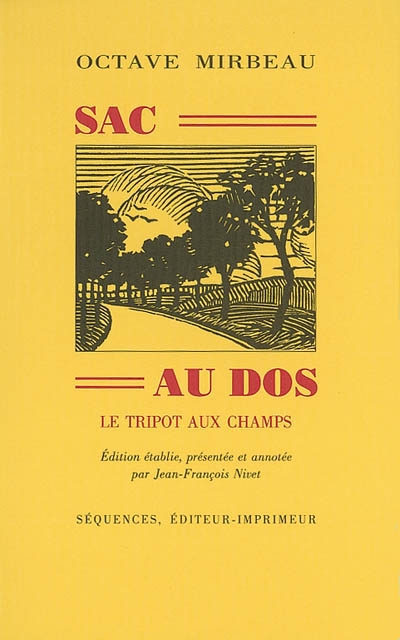 Sac au dos. Le tripot aux champs