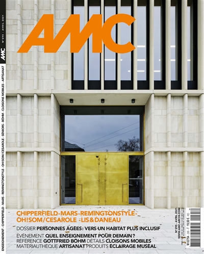 AMC, le moniteur architecture, n° 295. Personnes âgées : vers un habitat plus inclusif ?