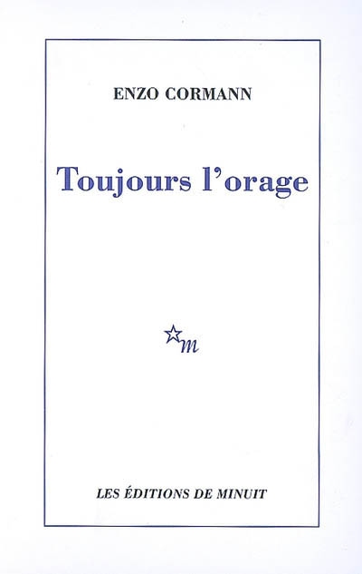 Toujours l'orage