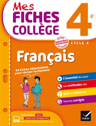 Français 4e, cycle 4