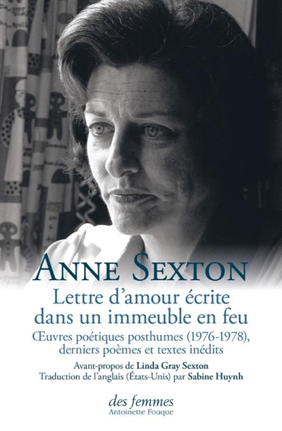 Lettre d'amour écrite dans un immeuble en feu : oeuvres poétiques posthumes (1976-1978), derniers poèmes et textes inédits