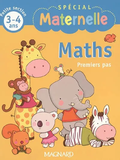 Maths, petite section, 3-4 ans : premiers pas