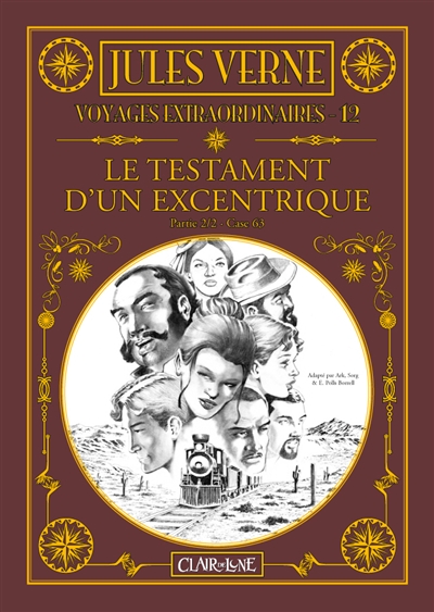 Voyages extraordinaires. Vol. 12. Le testament d'un excentrique. Vol. 2-2. Case 63