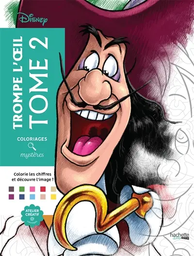 Trompe l'oeil : coloriez et découvrez un nouveau personnage. Vol. 2