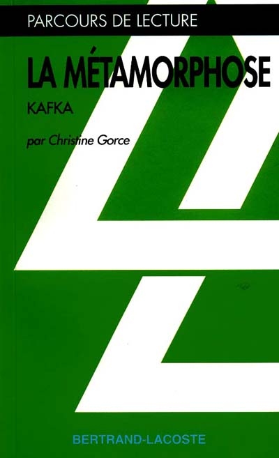 La métamorphose, Kafka