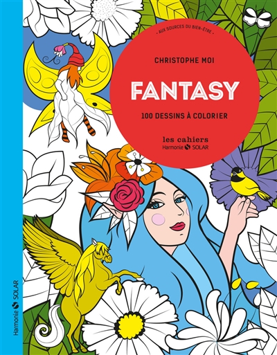 Fantasy : 100 dessins à colorier