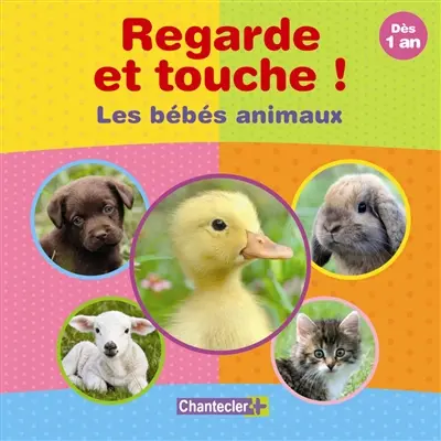 Regarde et touche ! : les bébés animaux